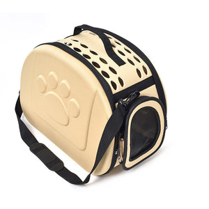 Dogs Cat Houses Folding Pet Carrier Cage Collapsible Puppy Crate Handbag Carrying Bags Pets Supplies Transport Chien Accessories