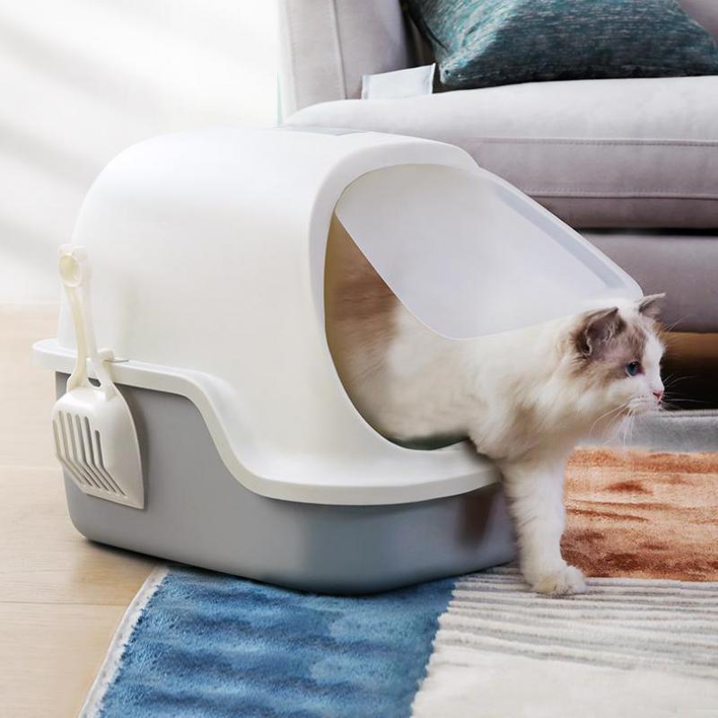 Great cat litter box fully enclosed cat washcloth type aleta odor tests and spatter tests cats maca Basin products for pets
