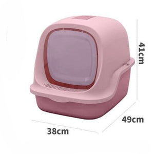 Great cat litter box fully enclosed cat washcloth type aleta odor tests and spatter tests cats maca Basin products for pets