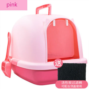 Great cat litter box fully enclosed cat washcloth type aleta odor tests and spatter tests cats maca Basin products for pets