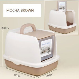 Great cat litter box fully enclosed cat washcloth type aleta odor tests and spatter tests cats maca Basin products for pets