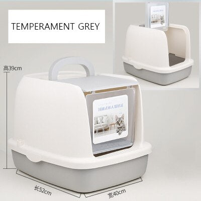 Great cat litter box fully enclosed cat washcloth type aleta odor tests and spatter tests cats maca Basin products for pets