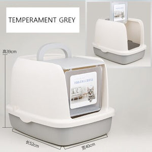 Great cat litter box fully enclosed cat washcloth type aleta odor tests and spatter tests cats maca Basin products for pets