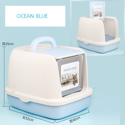 Great cat litter box fully enclosed cat washcloth type aleta odor tests and spatter tests cats maca Basin products for pets