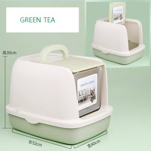 Great cat litter box fully enclosed cat washcloth type aleta odor tests and spatter tests cats maca Basin products for pets