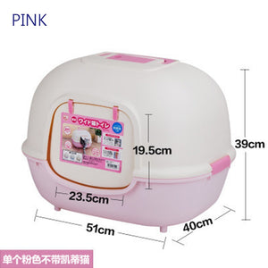 Great cat litter box fully enclosed cat washcloth type aleta odor tests and spatter tests cats maca Basin products for pets