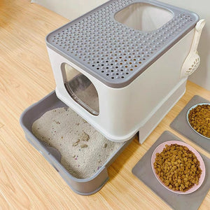 New cat litter Drawer cat toilet Fully Closed pets Fat Cat toilet Cat Litter Basin Deodorant caja de arena para gato litter box