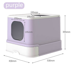 New cat litter Drawer cat toilet Fully Closed pets Fat Cat toilet Cat Litter Basin Deodorant caja de arena para gato litter box