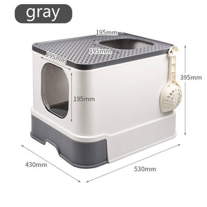 New cat litter Drawer cat toilet Fully Closed pets Fat Cat toilet Cat Litter Basin Deodorant caja de arena para gato litter box