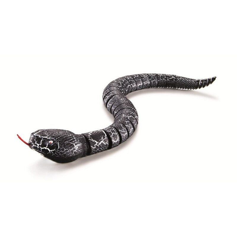 Pet Supplies Gadgets Jokes Rattle Machine Remote Control Snake Radio Control Toys For Pet Cat or Small Dogs Children Toys